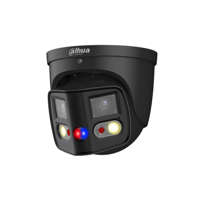 Dahua Dahua IPC-PDW3849P-A180-AS-PV Schwarz 8MP TiOC Eyeball 180° Doppelobjektiv