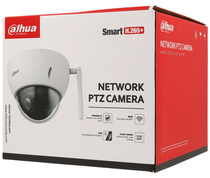 Dahua Dahua IPC-SD22404DB-GNY-W, 4 Megapixel Mini PTZ PoE Dome WiFi