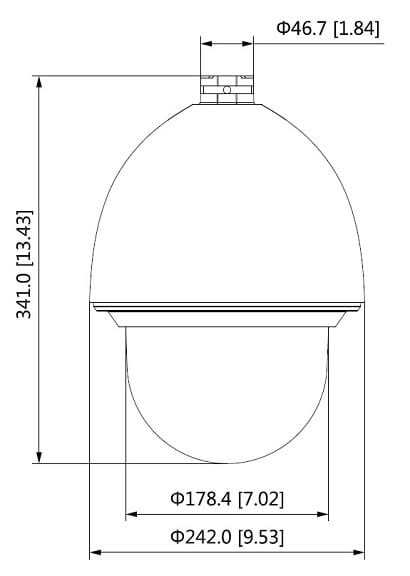 Dahua Dahua IPC-SD65F233XA-HNR 2MP 33x zoom PTZ AI Network Camera  Autotracking