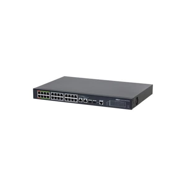 Dahua Dahua LR2226-24-ET-360-V2, Commutateur PoE 24x avec 8 ports EPoE (360W)