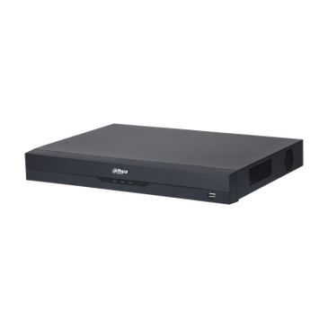 Dahua Dahua NVR4204-P-EI, 4x PoE, 2x SATA, ohne Speicher, max 4 IP-Kameras Schwarz