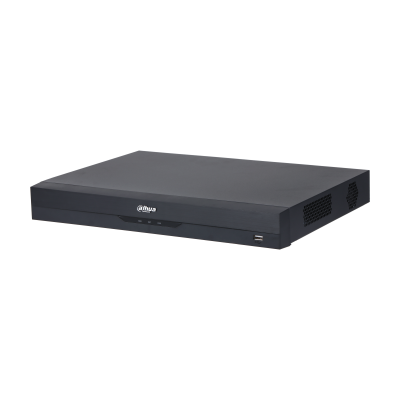 Dahua Dahua NVR4204-P-EI, 4x PoE, 2x SATA, ohne Speicher, max 4 IP-Kameras Schwarz
