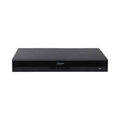 Dahua Dahua NVR4204-P-EI, 4x PoE, 2x SATA, ohne Speicher, max 4 IP-Kameras Schwarz