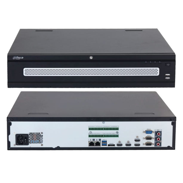 Dahua Dahua NVR608H-64-XI, 2x LAN, Geen PoE, RAID, Geschikt voor 64 IP camera's