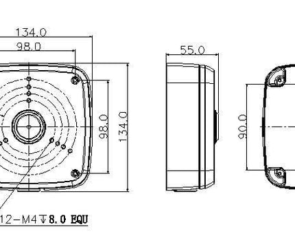 Dahua Dahua PFA122 Einbaudose