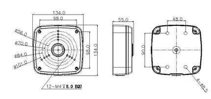 Dahua Dahua PFA122 montage box