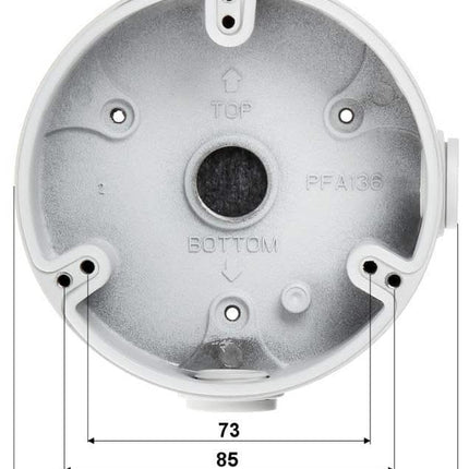 Dahua Boîte de montage Dahua PFA136 pour application extérieure