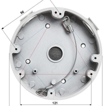 Dahua Dahua PFA138 mounting box for outdoor application