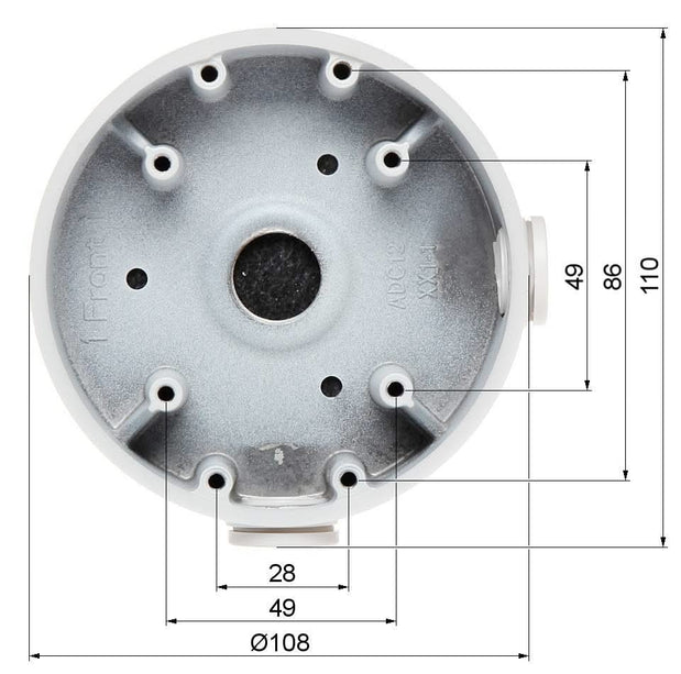 Dahua Dahua PFA139 Mounting box