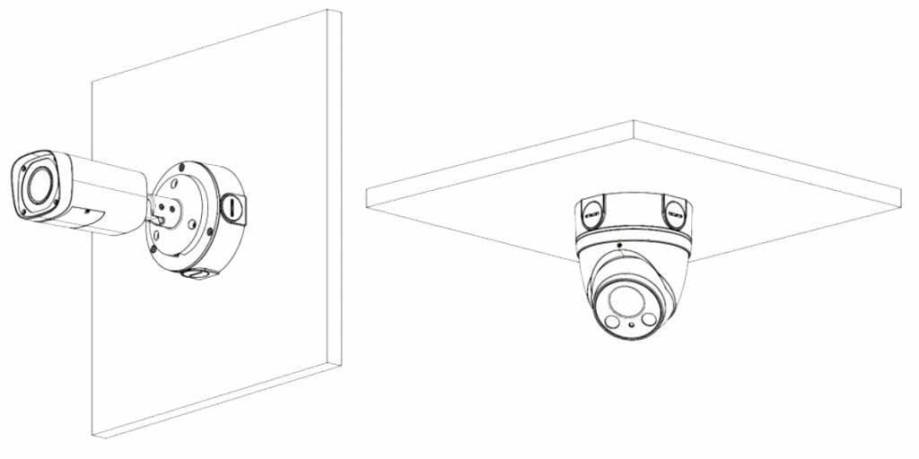 Dahua Boîte de montage Dahua PFA13G
