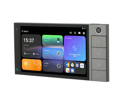 Dahua Dahua SCP3024B-CBZ, Innenstation mit Android 14, 7-Zoll-IPS-Touchscreen und Kameramodul, Unterputzmontage