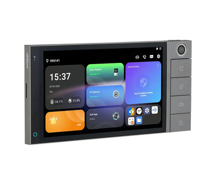 Dahua Dahua SCP3024B-CBZ, Innenstation mit Android 14, 7-Zoll-IPS-Touchscreen und Kameramodul, Unterputzmontage