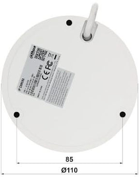 Dahua Dahua Set 3x Dome 8MP + Recorder & Cabling