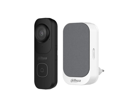 Dahua Dahua VDKP01-BG, Video doorbell kit incl. DB41AB Black and DS1AP