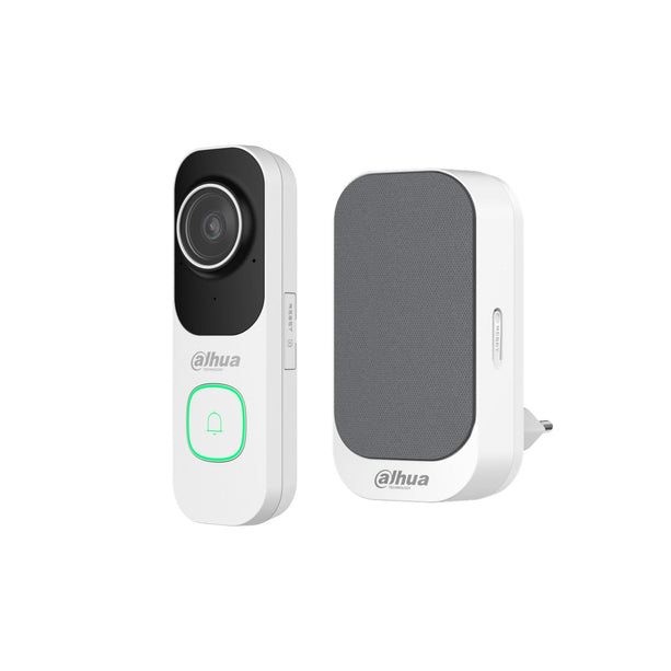 Dahua VDKP01-WG, Video doorbell kit incl. DB41AW White and DS1AP
