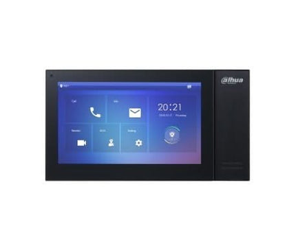 Dahua Dahua VTH2421FB-P, Indoor station 7 inch Touch screen, black, PoE, SIP