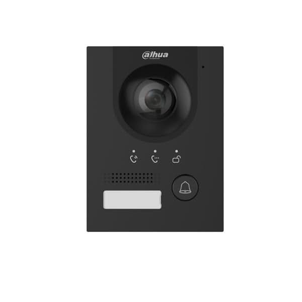 Dahua VTO2202F-P-S3 Schwarz, Außenstation, IP und 2-Draht, 160gr Kamera, PoE