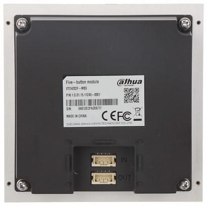 Dahua Dahua VTO4202F-MB5 5-Wege-Klingeltaster