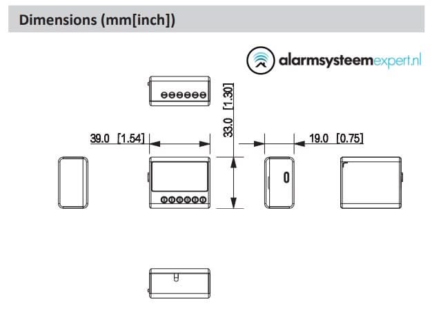 Dahua DHI-ARM7012-W2(868) Relais sans fil 230V