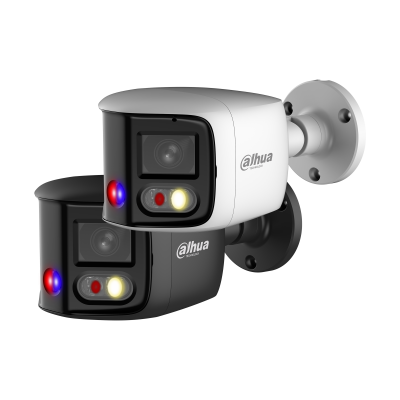 Dahua IPC-PFW3849SP, WizSense 8Mp Tioc Dual-Lens Bullet netwerkcamera 180°