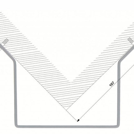 Dahua PFA151-B zwart hoekbeugel