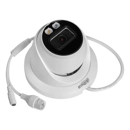 Dahua Set 2x Turret 8MP 4K Full-Color + Recorder & Bekabeling