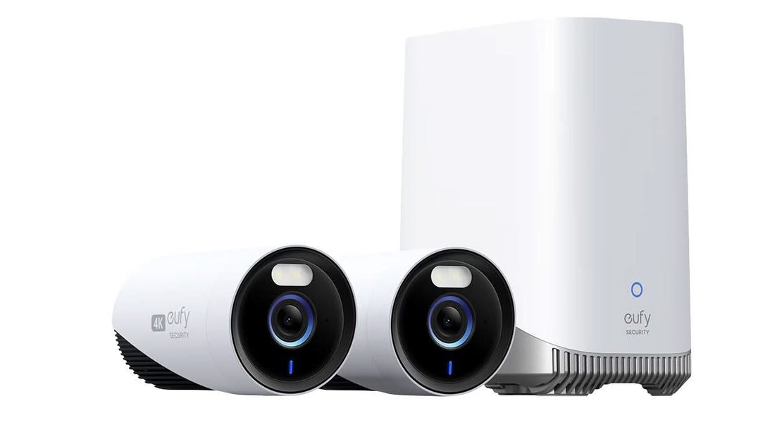 Eufy E330 2-pack cameraset (WIFI vaste voeding) met Homebase 3