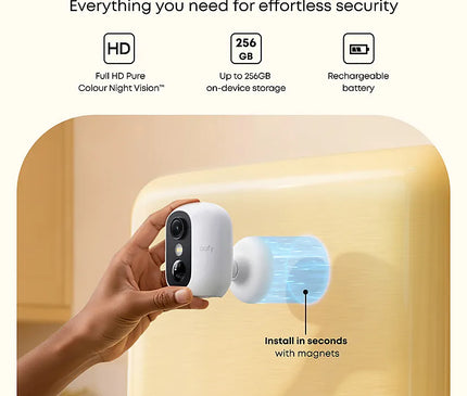 Eufy Eufy Eufycam C35 batterij camera 1080P(2Mp)