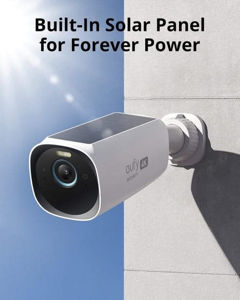 Eufy Eufycam E40 3er-Pack mit 3 drahtlosen 2K-Kameras und Homebase 3