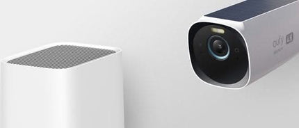 Eufy Eufycam E40, Duopack mit 2 drahtlosen 2K-Kameras und Homebase 3