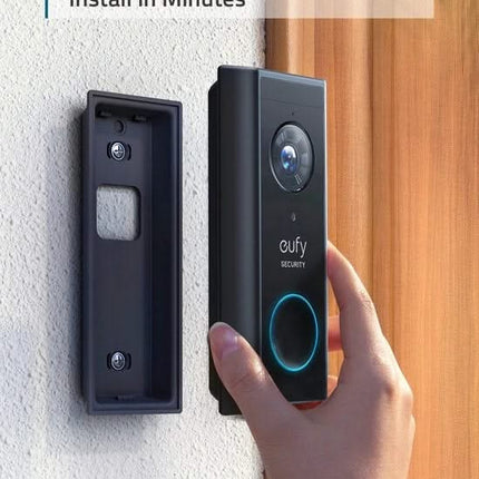 Eufy Eufy Video Doorbell Add-on, 2K resolution, rechargeable battery, extension to Homebase