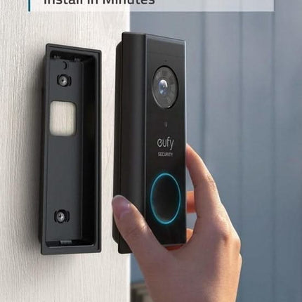 Eufy Eufy Video Doorbell Add-on, 2K resolution, rechargeable battery, extension to Homebase
