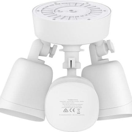 Eufy Floodlight Camera 2K, IP-beveiligingscamera, Buiten, Bedraad, Amazon Alexa & Google Assistant, 2500 lm, 5000 K