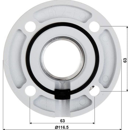 Hikvision DS-1663ZJ BEUGEL PTZ DOME Plafondsteun 57mm