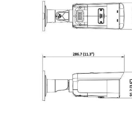 Hikvision DS-2CD2T86G2H-IS2U/SL 8MP 4K Bullet, AcuSense, 60m IR. Speaker en Alarm LED