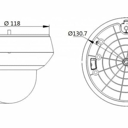 Hikvision DS-2DE2A404IW-DE3, 4MP SD-slot PoE IR-Leds Mini-PTZ Microfoon
