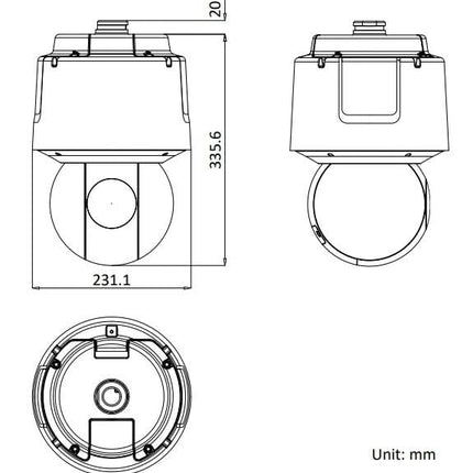 Hikvision DS-2DF6A225X-AEL | 2 Megapixel | Binnen/Buiten | Nachtzicht | 25x Zoom | Smart tracking