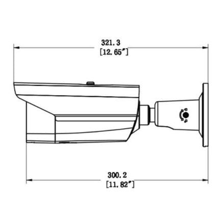 Hikvision DS-2TD2617-6/QA 160x120/4MP HeatPro Bullet Thermische openingshoek 15.96°