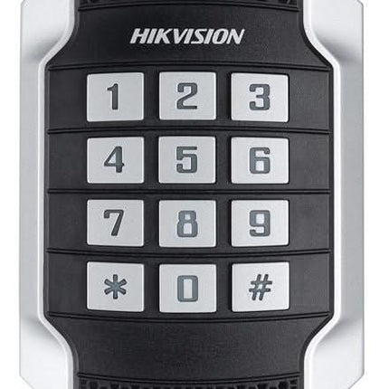 Hikvision DS-K1104MK, Vandaalbestendige kaartlezer met codetoetsen, MiFare