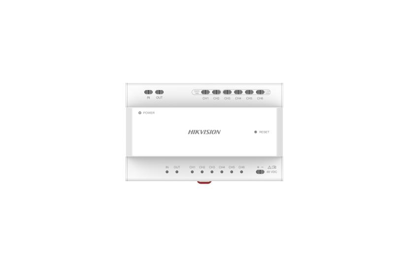 Hikvision DS-KAD7060EY-S,  Tweedraads Video/Audio Verdeler