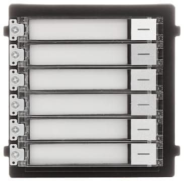 Hikvision DS-KD-KK Beldrukker 6 knoppen