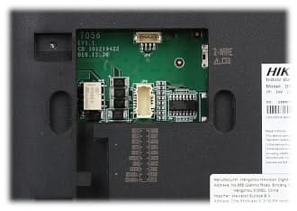 Hikvision DS-KH6320-WTE2 Binnenpost 2-Draads 7''Inch scherm WIT