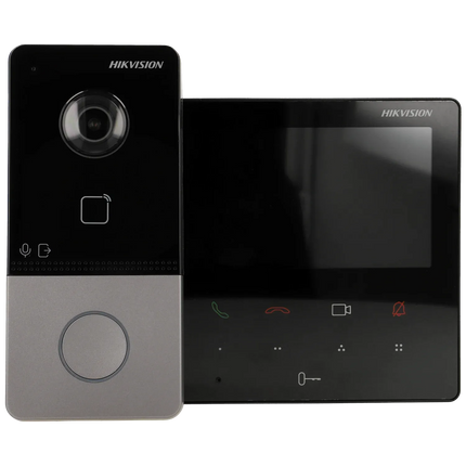 Hikvision DS-KIS606-P Video-Intercom KIT (zonder PoE switch)