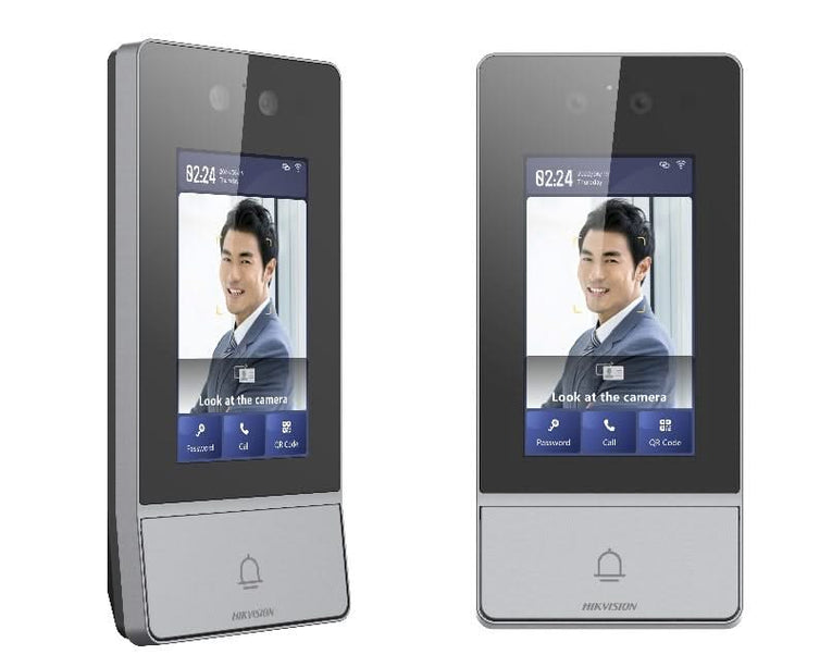 Hikvision DS-KV9503-WBE1, metalen deurstation Face recognition/card/code outdoor, PoE/WiFi