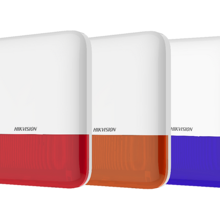 Hikvision DS-PS1-E-WE Buitensirene blauwe kap