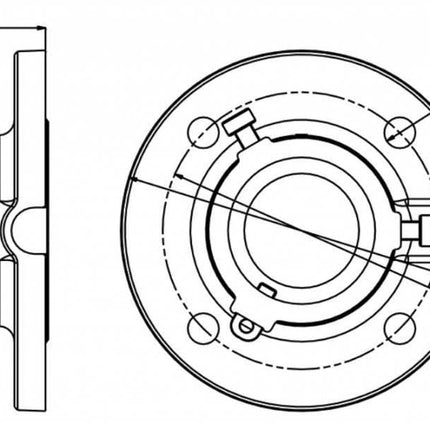 Hikvision Hikvision DS-1663ZJ BEUGEL PTZ DOME Deckenmontage 57mm