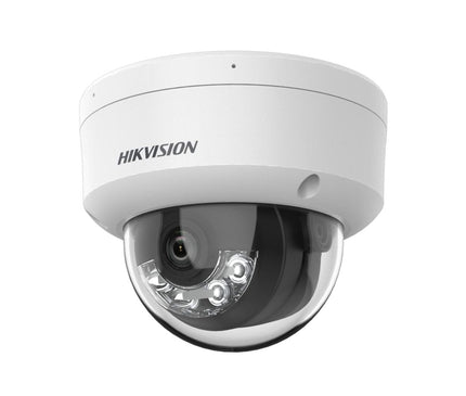Hikvision Hikvision DS-2CD1183G2-LIU(F), 8MP 4K Dome Camera, AcuSense, Smart Hybrid Light, PoE and 2x Microphone