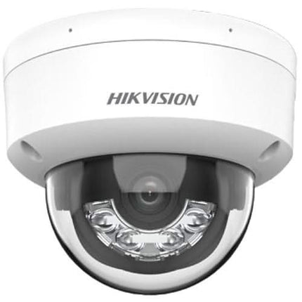 Hikvision Hikvision DS-2CD2183G2-LIS2U, 8MP 4K Dome Camera, AcuSense, Smart Hybrid Light, PoE and 2x Microphone