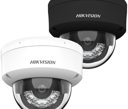Hikvision Hikvision DS-2CD2183G2-LIS2U, 8MP 4K Dome Camera, AcuSense, Smart Hybrid Light, PoE and 2x Microphone