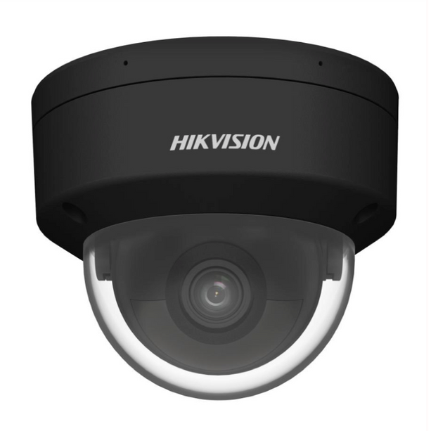 Hikvision Hikvision DS-2CD2186G2H-ISU 2.8mm 8 MP DarkFighter AcuSense Dome Camera Zwart, PoE, Microfoon